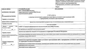 Где взять справку о несудимости в Линии Любви
