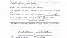 Как правильно написать справку в школу в Линии Любви