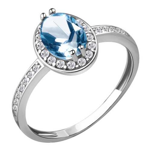 Кольцо женское Aquamarine 6523205А.5 р.18.5 в Линии Любви