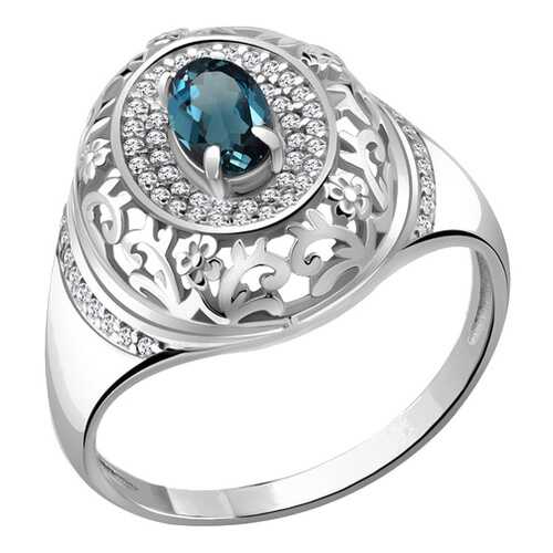 Кольцо женское Aquamarine 6545508А.5 р.17 в Линии Любви