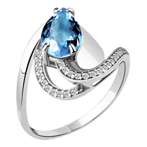 Кольцо женское Aquamarine 6579105А.5 р.18.5 в Линии Любви