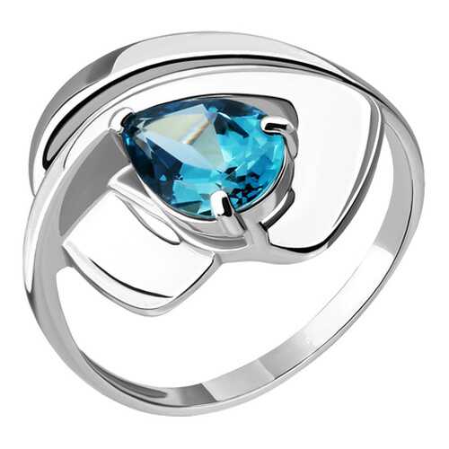 Кольцо женское Aquamarine 6590408.5 р.17.5 в Линии Любви