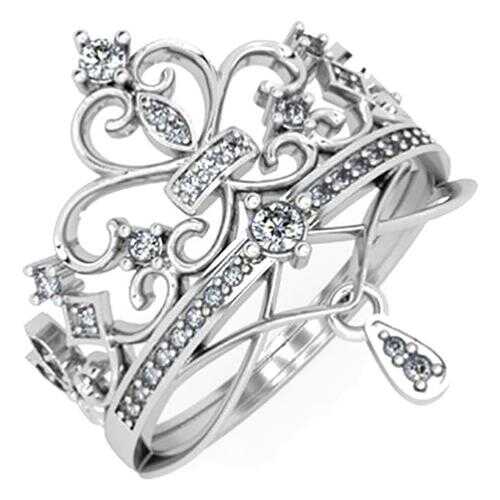 Кольцо женское F-Jewelry A0101240-00775 р.17 в Линии Любви
