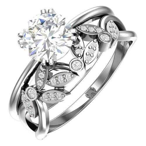 Кольцо женское F-Jewelry A0101490-00775 р.20 в Линии Любви