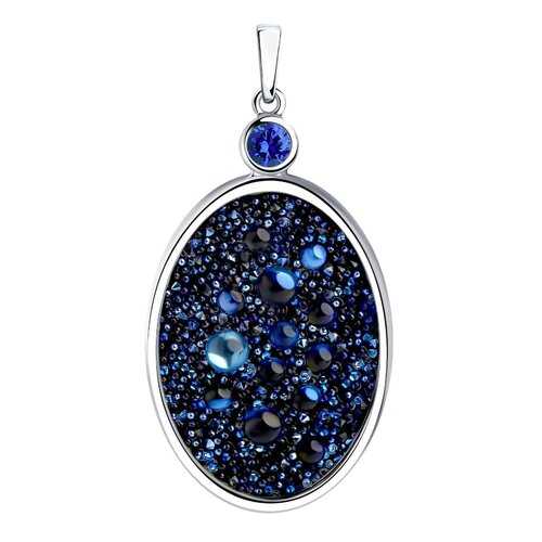 Подвеска SOKOLOV из серебра с кристаллами Swarovski и фианитом 94032385 в Линии Любви