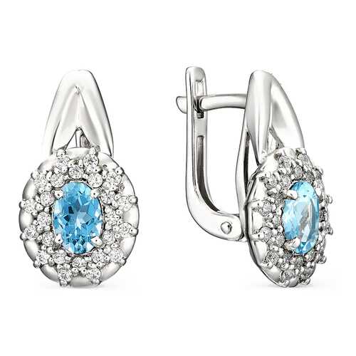 Серьги АЛЬКОР SILVER 02-0895 в Линии Любви