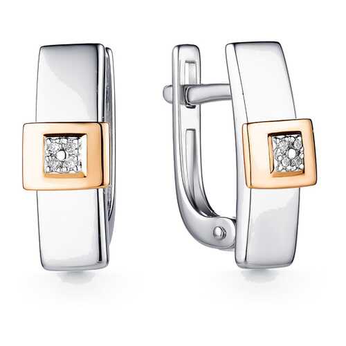 Серьги АЛЬКОР SILVER 02-1178 в Линии Любви