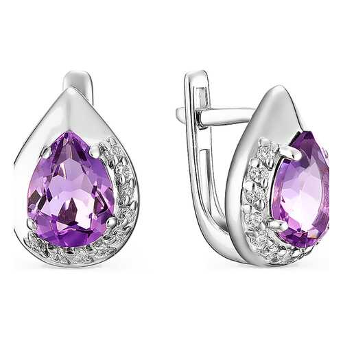 Серьги АЛЬКОР SILVER 02-1319 в Линии Любви