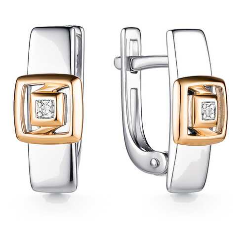 Серьги АЛЬКОР SILVER 02-1321 в Линии Любви