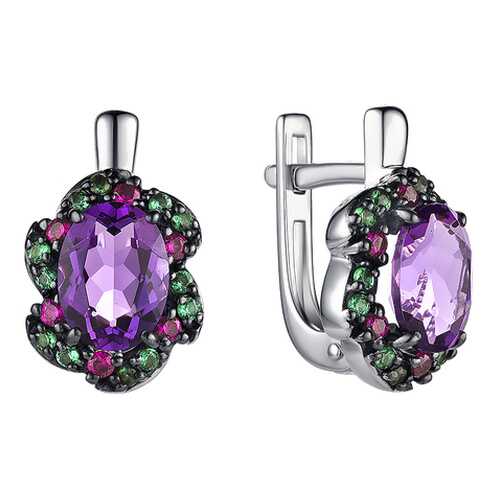 Серьги АЛЬКОР SILVER 02-1373 в Линии Любви