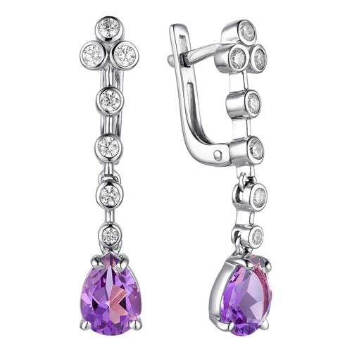 Серьги АЛЬКОР SILVER 02-1658 в Линии Любви