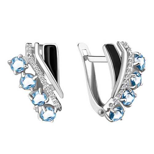 Серьги Aquamarine 4464805А.5 в Линии Любви
