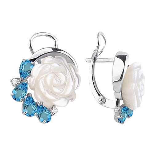 Серьги Aquamarine 4470605.5 в Линии Любви
