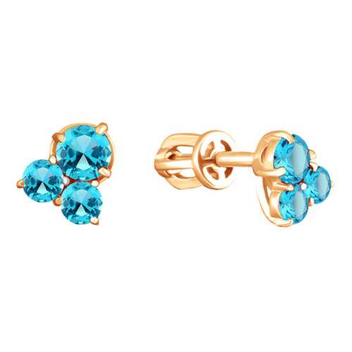 Серьги Aquamarine 4480205.6 в Линии Любви