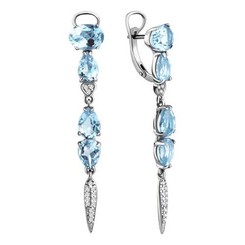 Серьги Aquamarine 4705702А.5 в Линии Любви