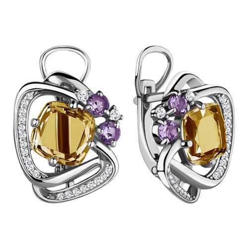 Серьги Aquamarine 47091601А.5 в Линии Любви