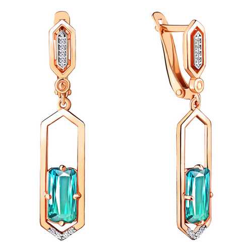Серьги Aquamarine 4716488А.6 в Линии Любви