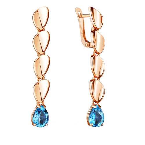 Серьги Aquamarine 4722505.6 в Линии Любви