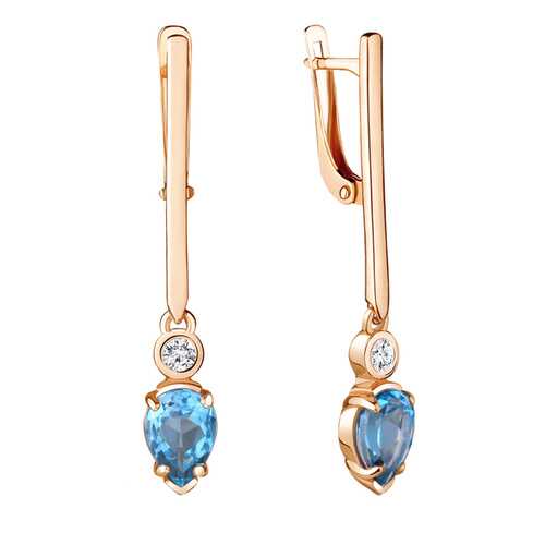 Серьги Aquamarine 4725405А.6 в Линии Любви