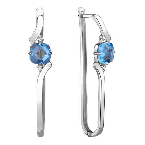 Серьги Aquamarine 4725592А.5 в Линии Любви
