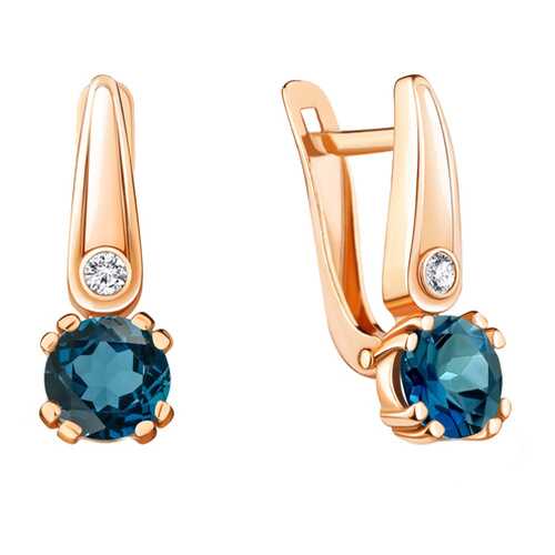 Серьги Aquamarine 4731608А.6 в Линии Любви