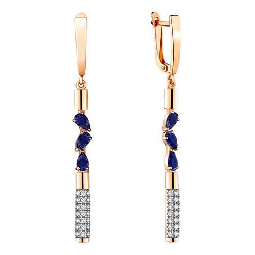 Серьги Aquamarine 48522АБ.6 в Линии Любви