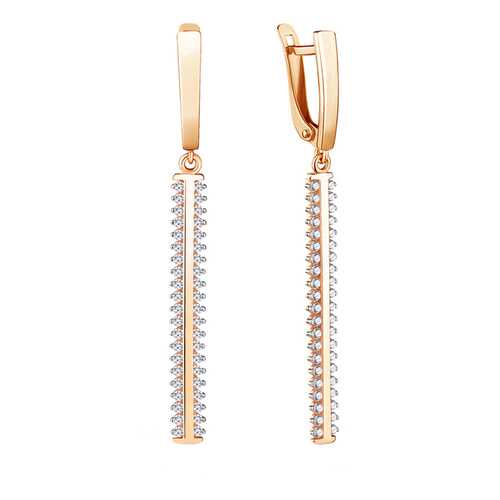 Серьги Aquamarine 48532А.6 в Линии Любви