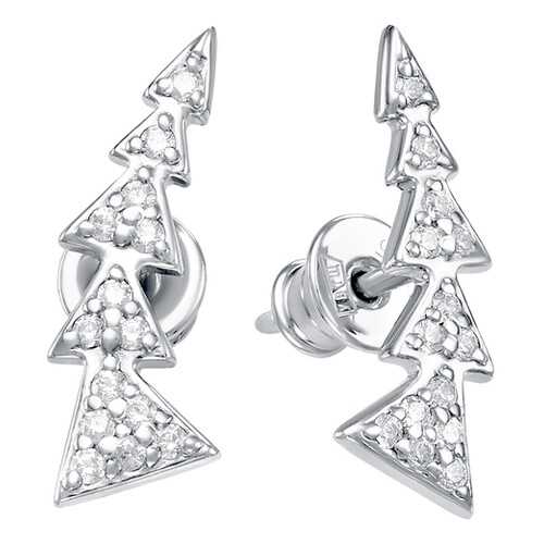 Серьги-пусеты АЛЬКОР SILVER 02-1481 в Линии Любви