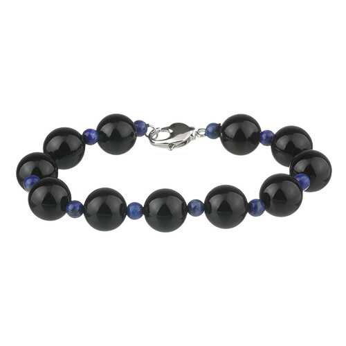 Браслет женский My-bijou 303-1464 черный/синий в Линии Любви