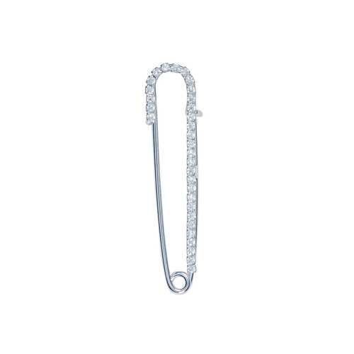 Брошь Corona style B005Br6102550K018-SILVER в Линии Любви