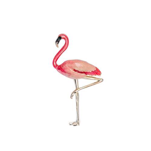 Брошь Corona style B005Br6104185K006-PINK в Линии Любви