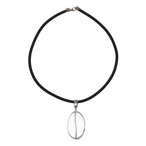Бусы женские My-bijou 303-1037 прозрачные/черные в Линии Любви
