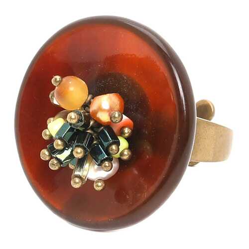 Кольцо женское Nature Bijoux NB20.1-19-23757 коричневое в Линии Любви