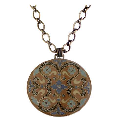 Колье CLARA BIJOUX B69588.18.CGM BR горчичное/серое/бежевое в Линии Любви