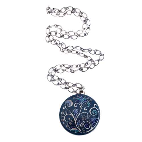 Колье CLARA BIJOUX B75241.85 BL синее/голубое/белое в Линии Любви