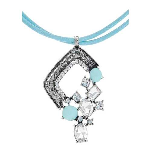 Колье женское Be You to Full КЛ71341 голубое в Линии Любви
