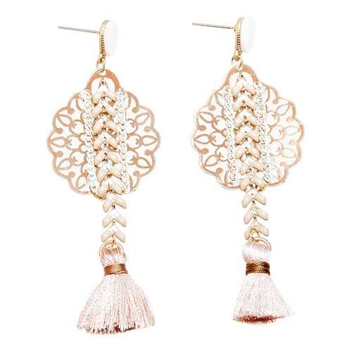 Серьги Boho Chic ER812014 золотые в Линии Любви
