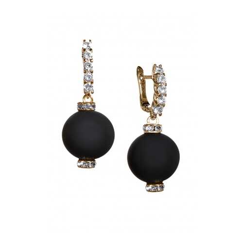 Серьги Bottega Murano 09030609 064O черные в Линии Любви