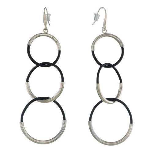 Серьги Corona Style B001E8051201 серебристые в Линии Любви