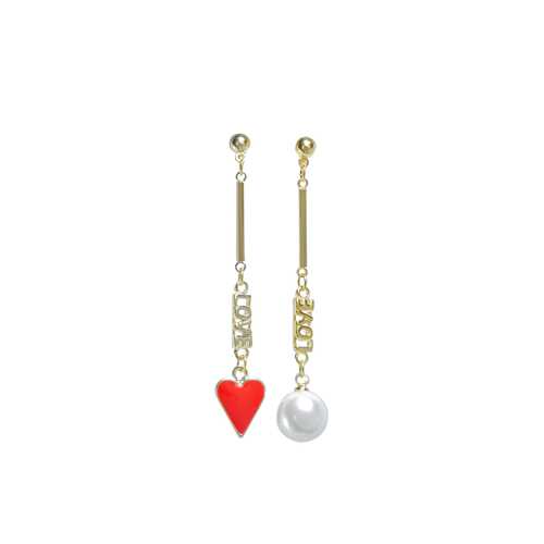 Серьги Corona style B002EJEI17358B-GOLD в Линии Любви