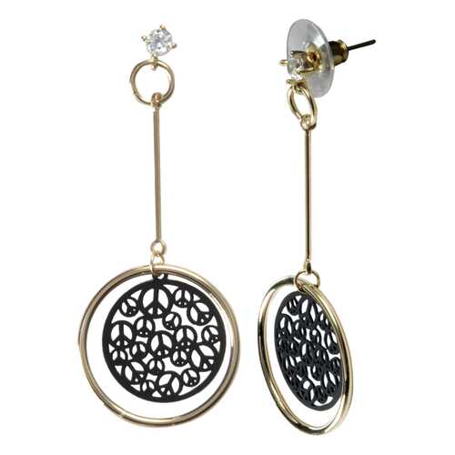 Серьги Corona style B006ETR1293702-BLACK в Линии Любви