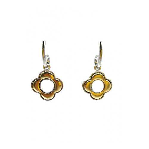 Серьги Corona Style B011E74298 золотистые в Линии Любви