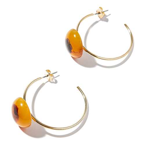 серьги EXCLAIM 031G1932E золотистая в Линии Любви