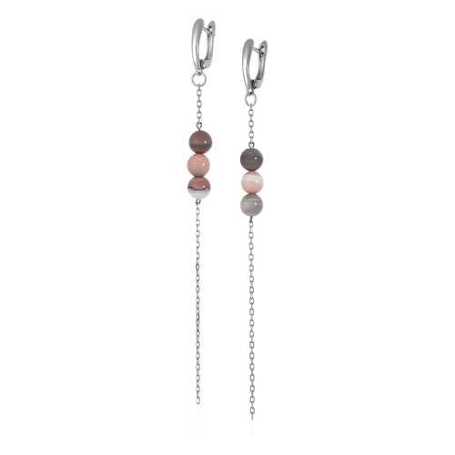 Серьги Lattrice 54666089 разноцветные в Линии Любви