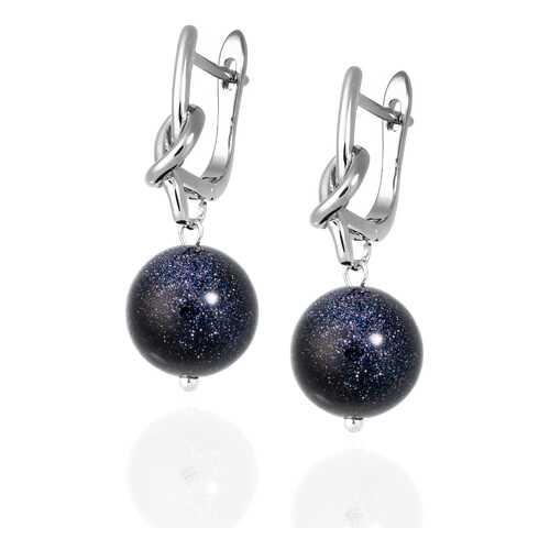 Серьги Lattrice 54666135 синие в Линии Любви