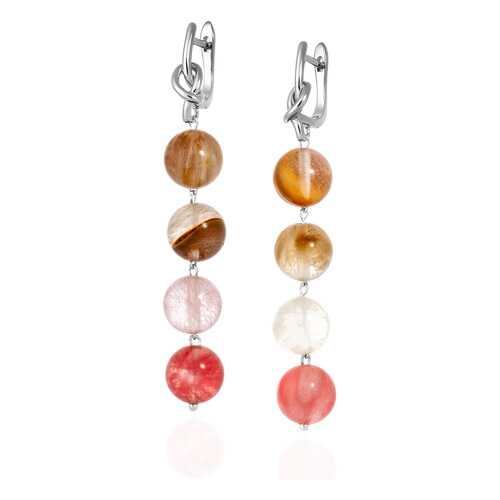 Серьги Lattrice 54666144 разноцветные в Линии Любви
