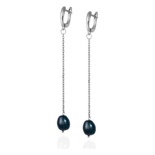 Серьги Lattrice 54666156 черные в Линии Любви