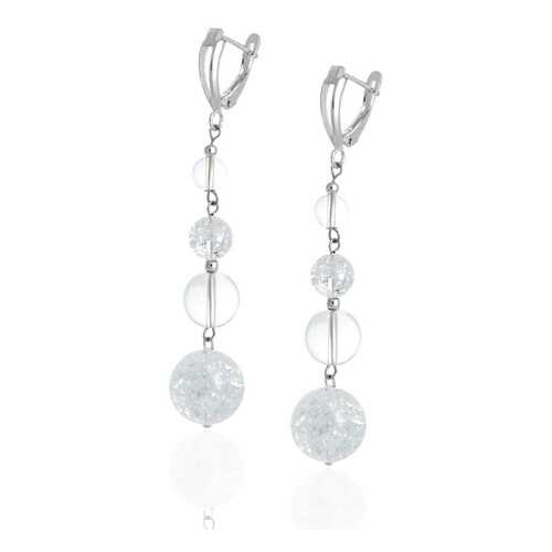 Серьги Lattrice, вставка горный хрусталь, артикул 53577615 в Линии Любви