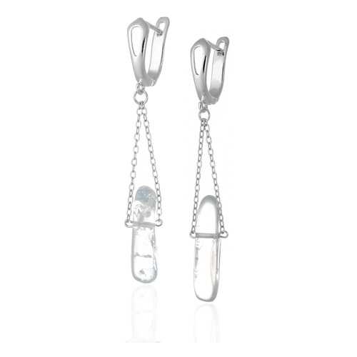 Серьги Lattrice, вставка горный хрусталь, артикул 54655571 в Линии Любви