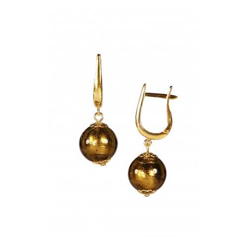 Серьги Perla Grande Oro 09030603 бронзовые в Линии Любви